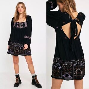 Free People Dress Rhiannon Embroidered Babydoll‎